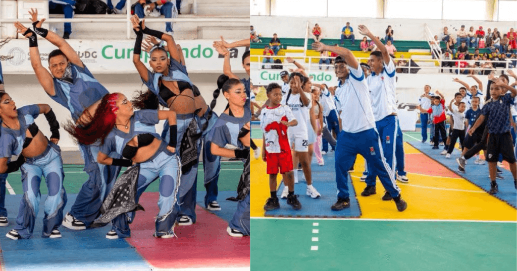 Uniguajira celebra con éxito su festival de gimnasia y porrismo