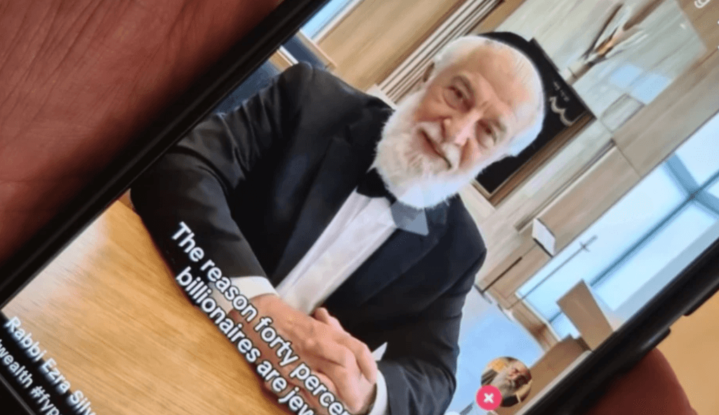 Red de falsos rabinos creados con IA propaga odio antisemita en TikTok