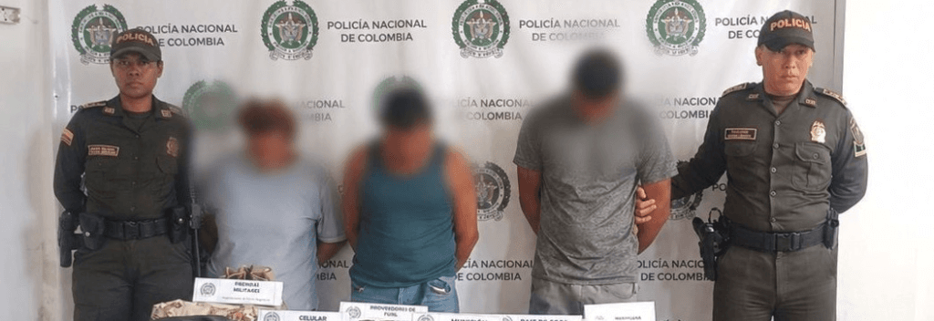 Capturan cuatro presuntos integrantes del Clan del Golfo en operativos en Magdalena