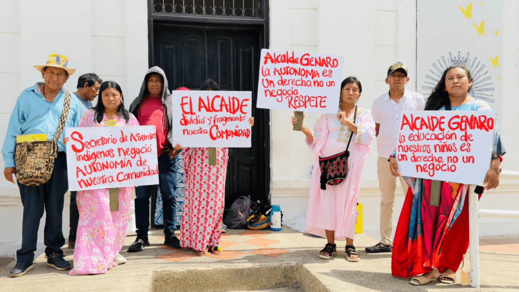 Comunidad Wayuu de La Ceibita Macedonia denuncia al alcalde de Riohacha por vulnerar sus derechos ancestrales