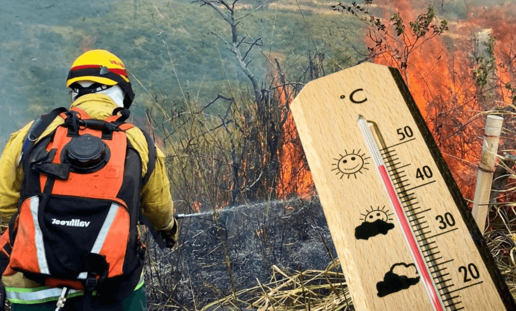 Córdoba en alerta: ola de calor supera 40°C mientras riesgo de incendios acecha 15 municipios