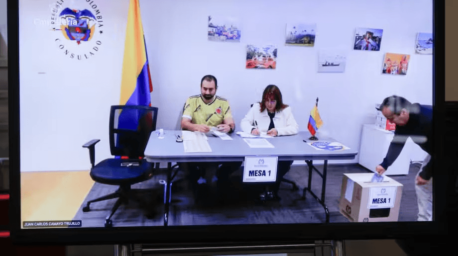 Colombianos en el exterior inician votación presidencial: más de 1,4 millones habilitados en 67 países
