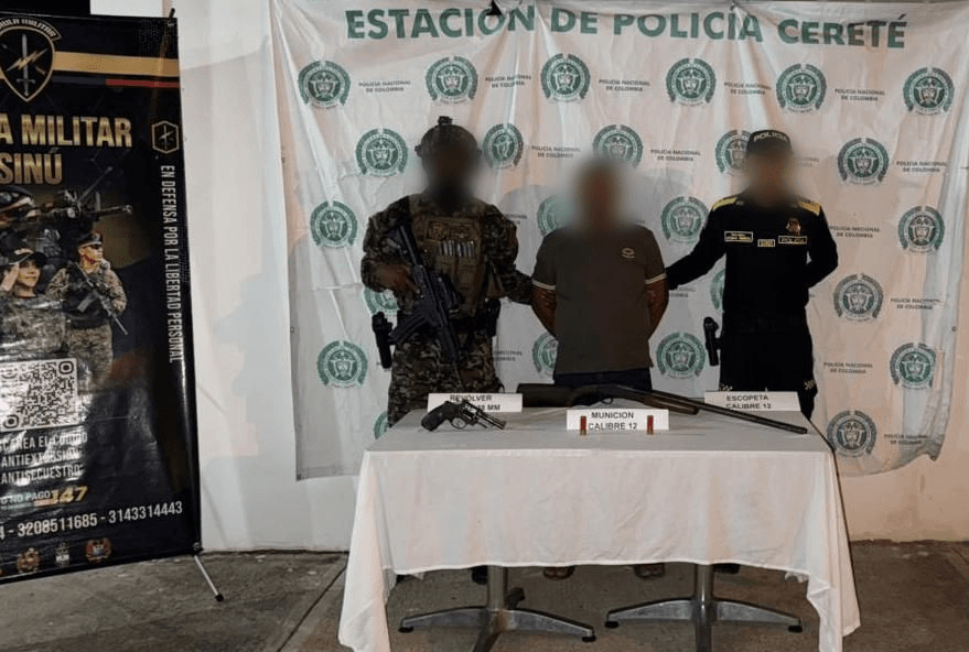 Capturan en Córdoba a presunto extorsionista que perfilaba ganaderos para el Clan del Golfo