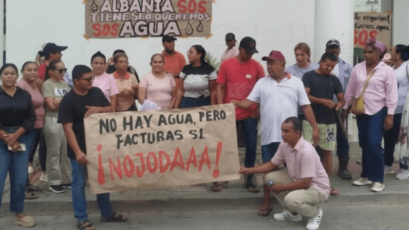 Albania en pie de lucha: ocupan Alcaldía por crisis de agua que lleva años sin solución