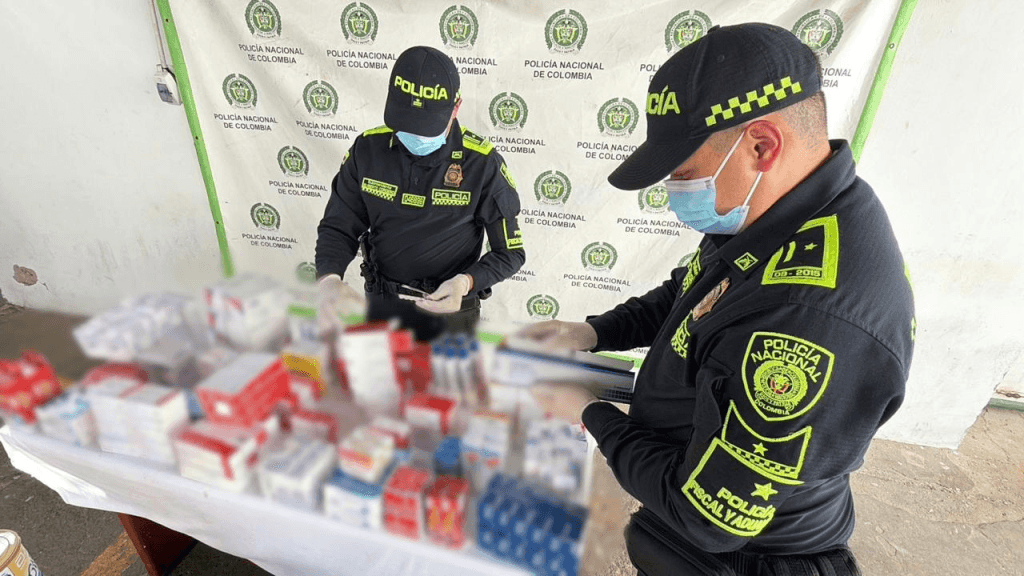 Policía desmanteló red de venta ilegal de medicamentos en Maicao y capturó a responsable