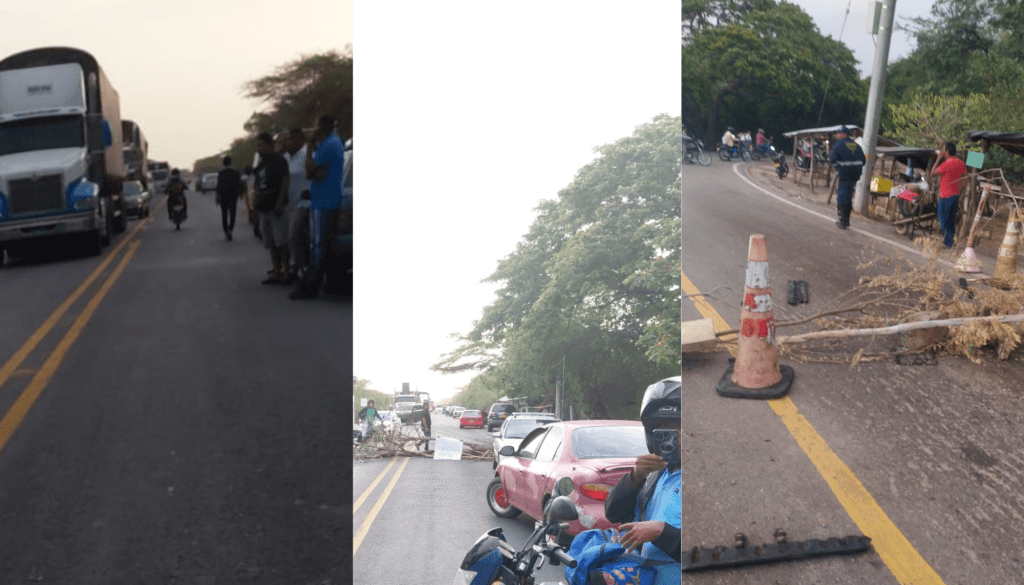 Mayapo cierra carretera: cansados de años sin luz, reclaman soluciones reales