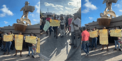 Vendedores del Mercado Viejo protestan por exclusión en proyecto de nueva plaza