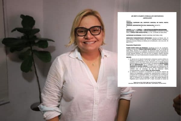 Tutela busca frenar credencial de gobernadora electa del Magdalena por falta de resolución del CNE