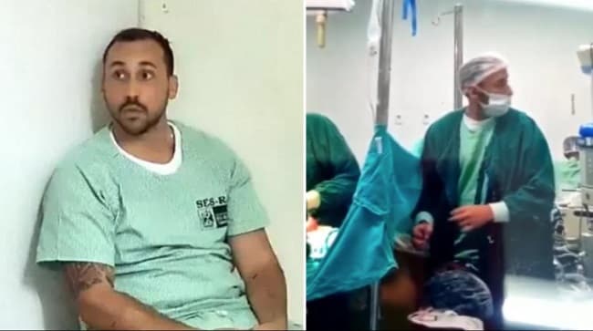 Capturan a anestesiólogo en Río de Janeiro por abusar de paciente durante cesárea