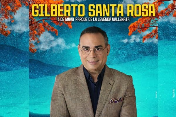 Gilberto Santa Rosa llevará la salsa al Festival de la Leyenda Vallenata 2025