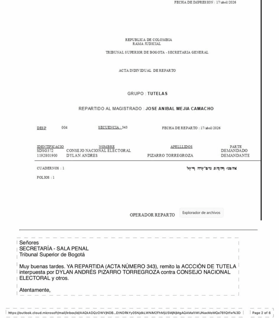 Tutela judicial por debates presidenciales aviva la tensión entre candidatos y abre disputa legal sin precedentes