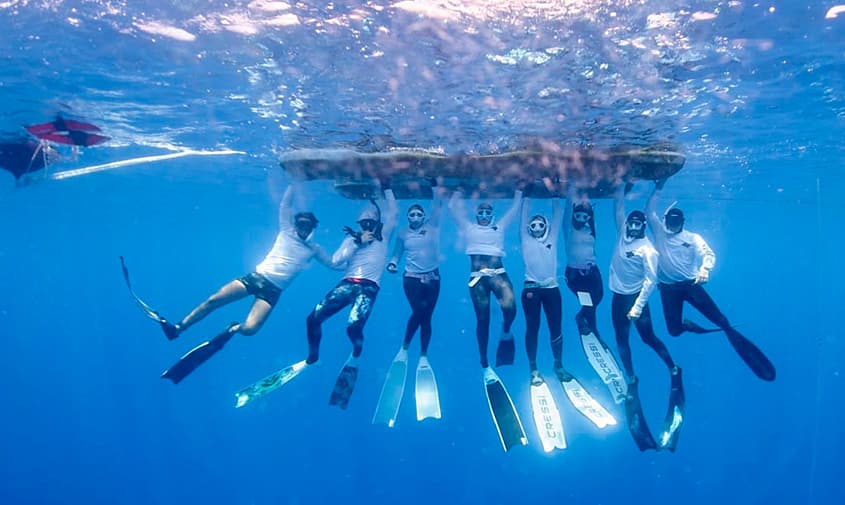 San Andrés se prepara para recibir a buceadores de talla mundial en torneo de apnea