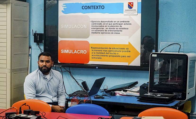 San Andrés refuerza planes de emergencia en colegios ante temporada de huracanes