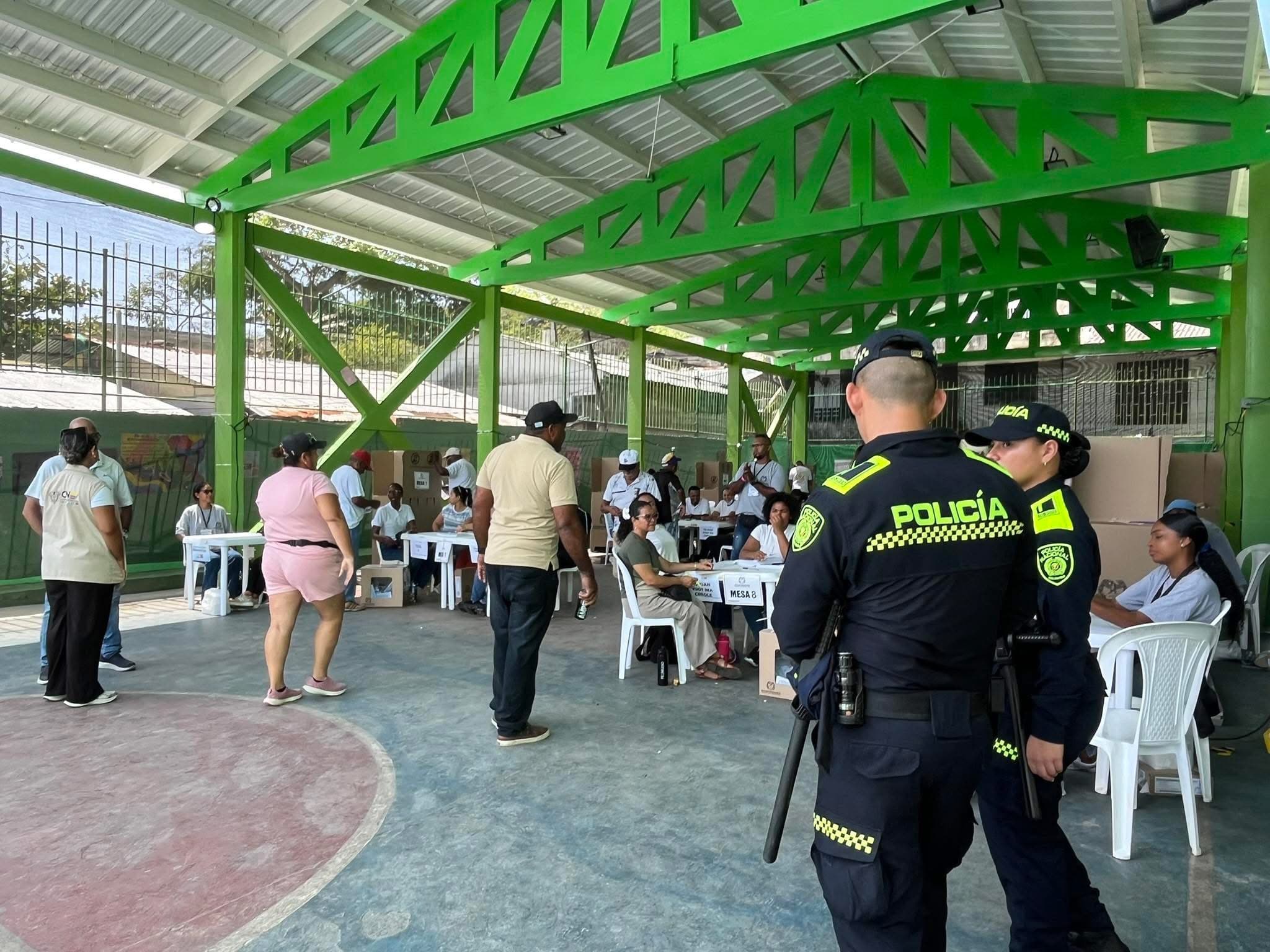 San Andrés votó sin aglomeraciones: Cepeda ganó por apenas 143 votos