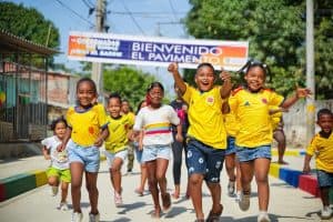 Gobernador Arana inaugura nuevas calles en La Magdalena y Revivir de Los Campanos