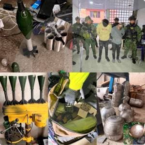 Desmantelan fábrica clandestina de explosivos del ELN en Bogotá antes de las elecciones