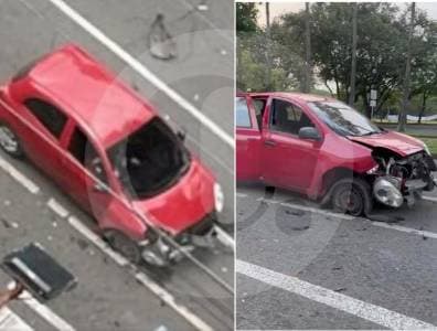 Niña de 3 años y su abuela escapan ilesas de explosión en Cali durante disturbios