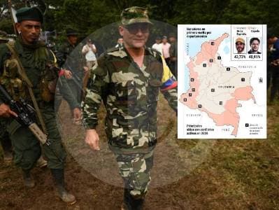 En zonas de conflicto: Cepeda ganó en seis áreas críticas mientras De la Espriella se llevó cuatro