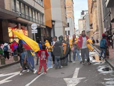 Procuraduría denuncia uso de niños como escudos en protesta Emberá en Bogotá