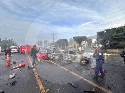 Tragedia en peaje Zipaquirá-Ubaté: explosión tras choque múltiple deja cinco muertos y 19 heridos