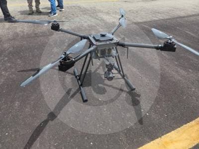 Desactivan dron cargado con C4 entre Bogotá y Mosquera: tenía tecnología sofisticada