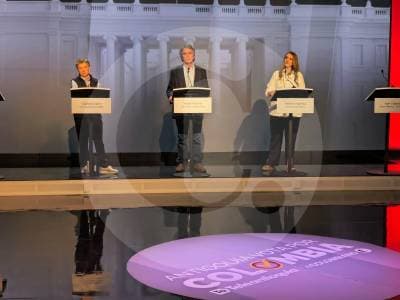 Claudia, Fajardo y Paloma cierran filas contra la "paz total": tres candidatos piden acabar los diálogos el 7 de agosto