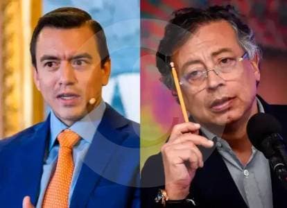 Petro demandará a Noboa por calumnia en medio del escándalo por supuestos vínculos con narcotraficante