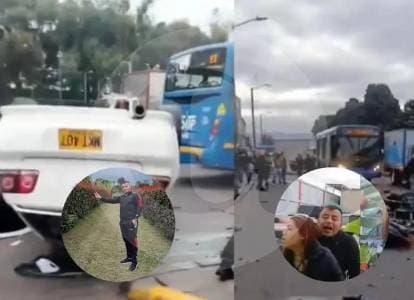 Fiscalía imputará homicidio culposo al conductor del fatal accidente en la Avenida Mutis de Bogotá