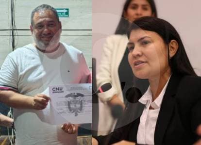 Esposo de congresista capturada por UNGRD recoge su credencial mientras su curul pende de un hilo