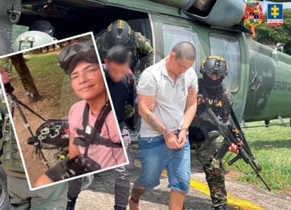Capturan instructor de drones del ELN que operaba como comerciante en Arauca