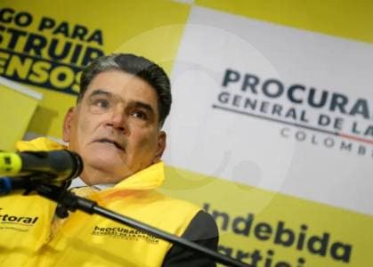 Procurador Eljach: "No hay prueba que cuestione la legitimidad" de la segunda vuelta presidencial