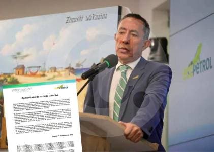 Junta de Ecopetrol respalda a Roa pese a imputación de la Fiscalía por irregularidades electorales