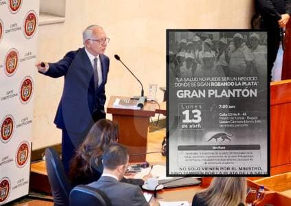 Ministerio de Salud repartió volantes entre empleados para "alentar" a Jaramillo en la Corte