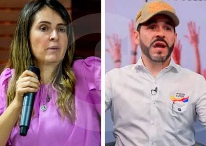 Paloma critica "cobardía" de Abelardo por usar chaleco y urna blindada; él responde con video
