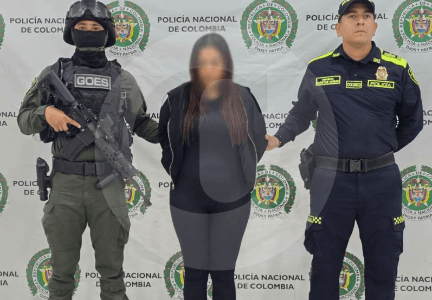 Capturan a presunta jefa logística del Clan del Golfo en el norte del Valle