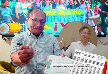Retiran constituyente días antes de segunda vuelta; líder que apoyará a Cepeda tiene millonarios contratos con el Gobierno