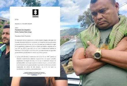 Fiscalía pide a Petro reactivar captura de Calarcá por nueva ola de crímenes