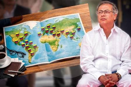 Petro ha pasado casi nueve meses fuera de Colombia: sus viajes costaron más de 2,5 millones de dólares