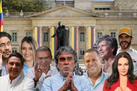 14 candidatos en el tarjetón: Cepeda y De la Espriella lideran una carrera con pocos competidores viables