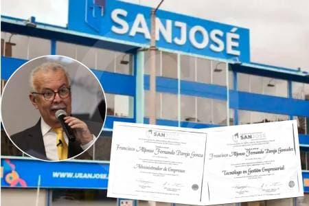 Fundador de la San José también habría comprado títulos: su esposa lo graduó sin cumplir requisitos