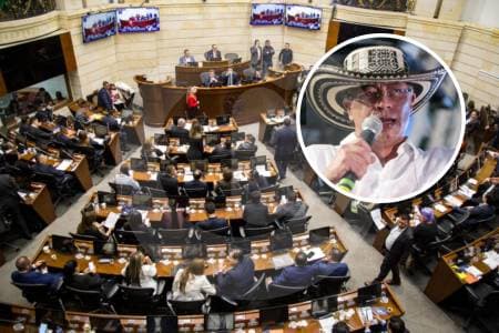 Gobierno Petro sufre tres derrotas legislativas en la recta final del Congreso
