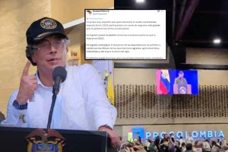 Petro minimiza abucheos en ProColombia: "fue un grupo muy pequeño"