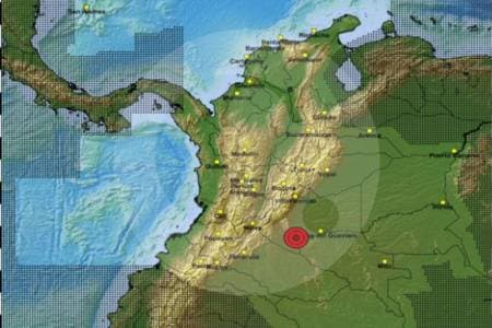 Temblor de 4,1 de magnitud sacudió el Meta en la madrugada del lunes