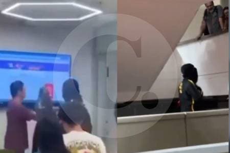 Profesor y estudiantes de la UIS se enfrentan a encapuchados que intentan sabotear clases