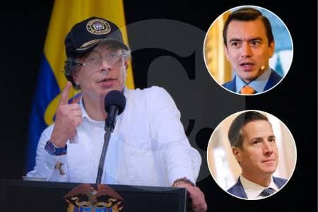 Petro rechaza acuerdo entre Noboa y De la Espriella: "es injerencia en nuestras elecciones"