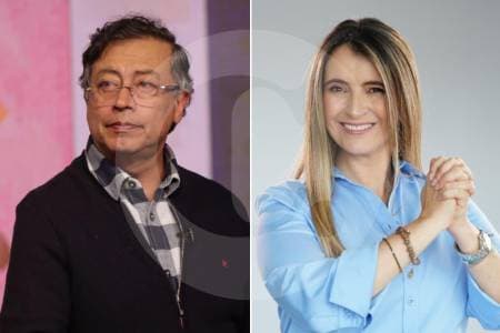 Los trinos de Petro sobre Paloma Valencia abren debate sobre si el presidente se sobrepasa en campaña
