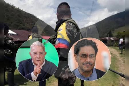 Uribe advierte a grupos armados: "No se confíen de Cepeda", a una semana de las elecciones