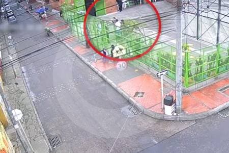 Padre fue capturado tras agredir a su hijo dentro de un colegio en Bogotá