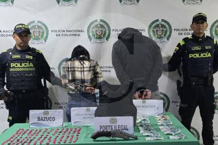 Capturan delincuente con brazalete del Inpec vendiendo drogas en Bogotá