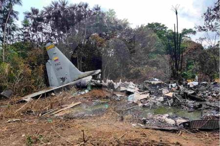 Error de cálculo de tripulación causó caída del Hércules en Puerto Leguízamo que dejó 69 muertos